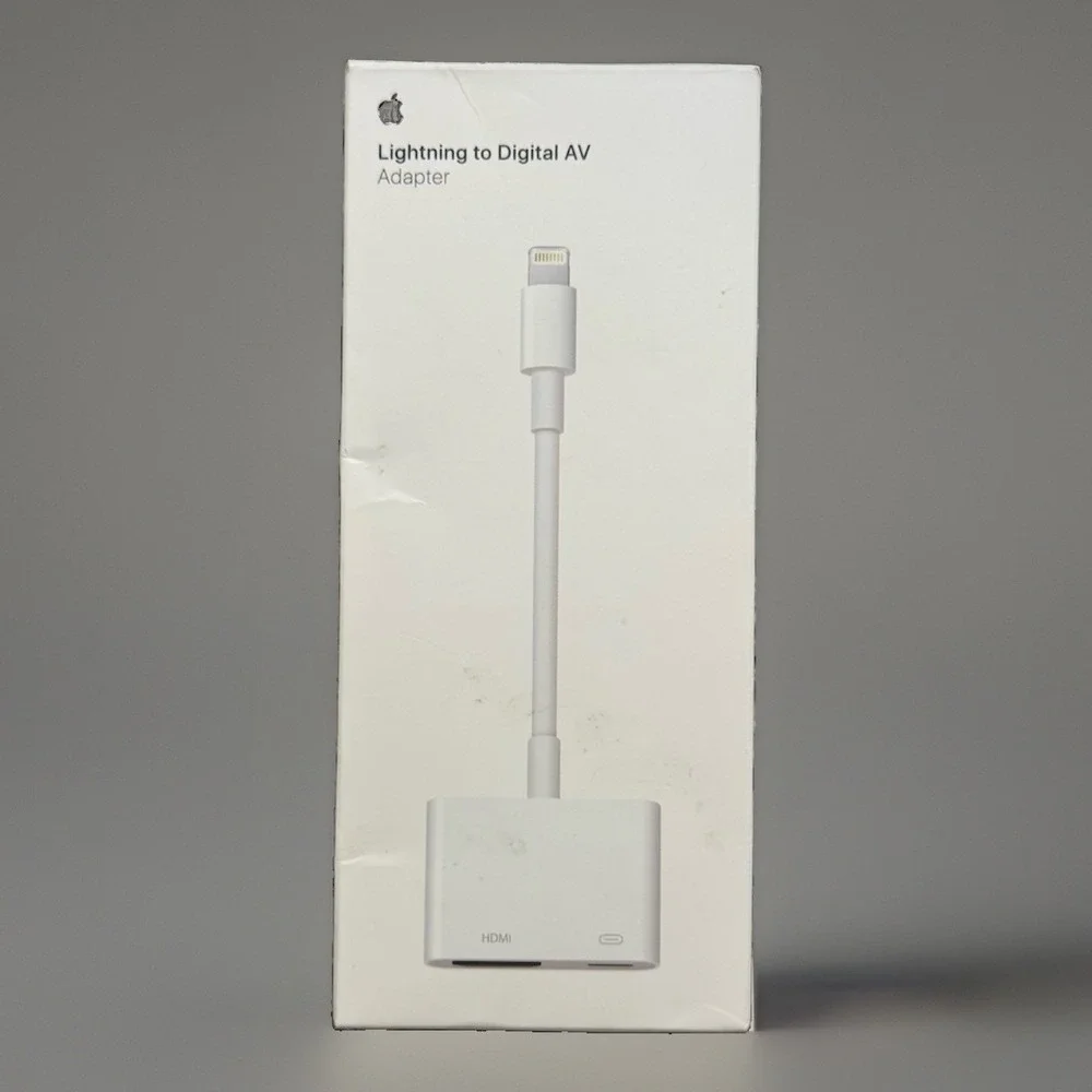 OEM Apple Lightning Digital AV HDMI Adapter MD826AM/A A1438 Genuine Vintage